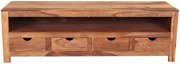 furniture-nabytek.cz - Sheesham tv stolík 160x50x45