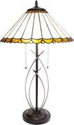 Stolná lampa Tiffany Elegant - 41x69 cm E27/max 2x60W