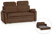 Pohovka Elegant 2,5F rozkladacia, hnedá (soro 28)