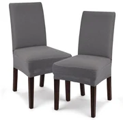 4Home Multielastický poťah na stoličku Comfort sivá, 40 - 50 cm, sada 2 ks