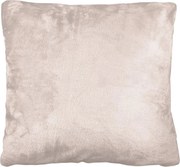 Polášek Poťah na vankúš z mikroplyšu - Biela káva | 40 x 40 cm