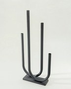 Kovový svietnik Sculptura 30x9x69 cm