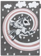 Dywany Łuszczów, Detský kusový koberec Petit Pony grey, 160x220, šedá, detská izba