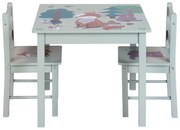 Livarno®  Detský stôl s 2 stoličkami  (100394100)