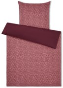 Posteľná bielizeň z materiálu polycotton, bordovočervená, štandardná veľkosť