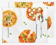 Goldea prestieranie na stôl teflónové - lahodná pizza - sada 2ks 30 x 40 cm