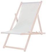 Záhradné lehátko sivé/buk