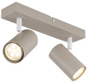 Globo 57911-2SA - Bodové svietidlo ROBBY 2xGU10/35W/230V