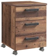 Skrinka na kolieskach Symmach Old-Wood Vinteage/Beton