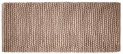 Hnedá kúpeľňová predložka 50x120 cm Aspen Bobble – Bianca