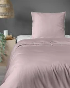 Dekorstudio Elegantné posteľné obliečky s lemovkou PURE v ružovej farbe