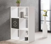 Regál Max, 3x2 priehradky, biely%