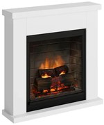 Tagu elektrický krb Frode Pure White Powerflame 2, 1400 W, LED