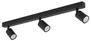 TK Lighting Bodové svietidlo NEX 3xGU10/10W/230V čierna TK10791