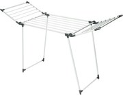 Kovový sušiak na bielizeň, 175 x 60 x 107 cm, biela