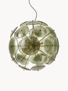 Sklenené závesné svietidlo Mireille