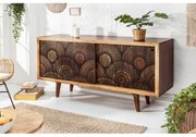 Komoda 39039 160cm Drevo Mango Retro  - Komfort-nábytok