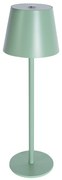 Toolight Toolight, dotyková LED nočná stolná lampa 5W, 3 farby svetla, USB napájanie, APP1368-T GREEN, svetlá zelená, OSW-08630
