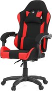 Herná stolička čierna / červená KA-R209 RED