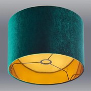 Velúrové tienidlo 9106 Zelená D38