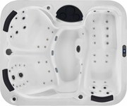 Malé záhradné vírivky 197 x 165 3 miesta, 6 farieb, termopokrytie na celý rok