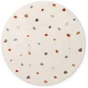 Krémový detský koberec ø160 cm Funny Dots – Hanse Home