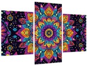Obraz - Kaleidoskopická mandala (90x60 cm)