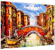 Obraz - Olejomaľba mesta III. (70x50 cm)