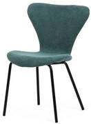 Autronic BONTEC Jedálenská stolička, modrá, látka, CT-S8010 BLUE2 Farba: Modrá