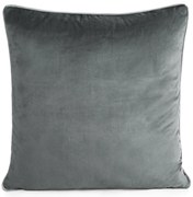 DEKORAČNÁ OBLIEČKA NA VANKÚŠ GAJA2 60X60 CM GRAFITOVÁ