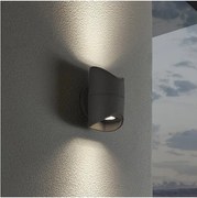 Eglo 95076 - Vonkajšie nástenné svietidlo ABRANTES 2xLED/6W/230V IP44