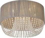 Searchlight 62615-5CC - Stropné svietidlo BELLANO 5xG9/7W/230V pr. 50 cm sivé