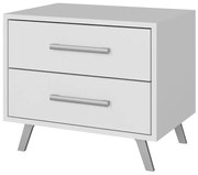 Nočný stolík Bali biely