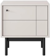 Nočný stolík Japandi S54 kašmír