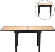 CH Záhradný hliníkový rozkladací stôl Alex 90/180