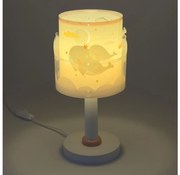 Dalber 61171S - Detská lampička WHALE DREAMS 1xE14/8W/230V ružová