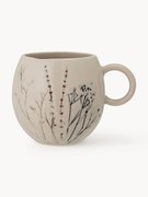 Ručne vyrobené šálky's popraskanou glazúrou Bea, 2 ks