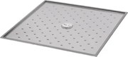 Nerezová sprchová vanička Sanela 900 x 900 x 15 mm 92080