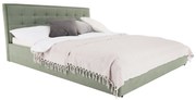 Posteľ, mentolová, 180x200, ELSIE