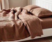 Mušelínové obliečky MOELLIN svetlo hnedé Rozmer obliečky: 70 x 90 cm | 140 x 200 cm