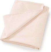 Béžová plachta z bavlneného saténu 230x260 cm Cotton Sateen – Bianca