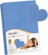 Bellatex Froté prestieradlo Kamilka modrá, 200 x 220 cm