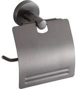 Mexen Remo, držiak na toaletný papier s krytom, grafitová, 7050733-66