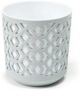 Kvetináč Etnic 14x15 cm bielo-šedý