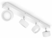 Philips 8720169174801 bodové LED svietidlo Bracia, biela, 4x 5,5 W 4x550lm 2700K IP20