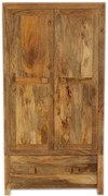 furniture-nabytek.cz - Masívna skriňa 120x200x60 z dreva mango
