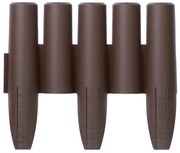 PROSPERPLAST Palisáda záhradná tm.hnedá 270cm