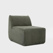 Kreslo SVELA olivové 746765