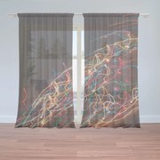 Sablio Záclony Svetelný efekt: 2ks 150x250cm