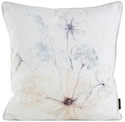 DEKORAČNÁ OBLIEČKA NA VANKÚŠ VELVET 127 45X45 CM KVETY